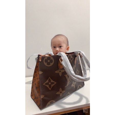 Túi nữ tote công sở  ON THE GO  2 size SUPER CHẤT đẹp (ảnh thật)