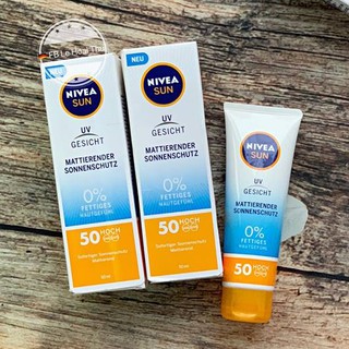 Kem chống nắng Nivea sun ( UV Gesicht) Nội địa Đức