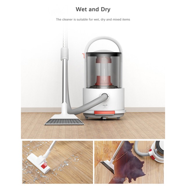 Máy hút bụi khô và ướt cao cấp Deerma TJ200, TJ210 (Bảo hành) | BigBuy360 - bigbuy360.vn