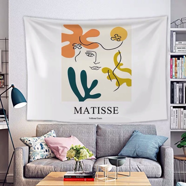 Tranh vải treo tường phong cách Matisse + tặng đèn trang trí -may.decor- | BigBuy360 - bigbuy360.vn