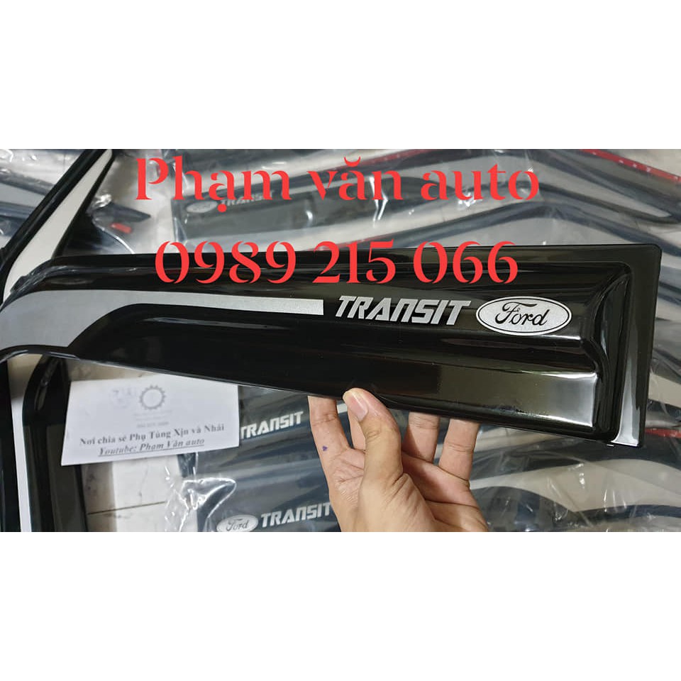 Vè che mưa Ford Transit, Dè chắn mưa ô tô Phạm Văn auto hàng chất lượng cao