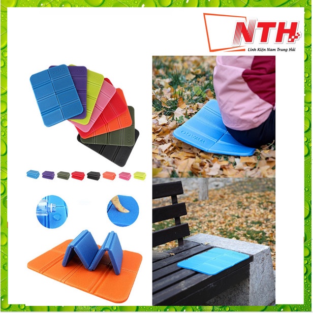 Thảm xốp gấp gọn mang du lịch cắm trại tiện lợi