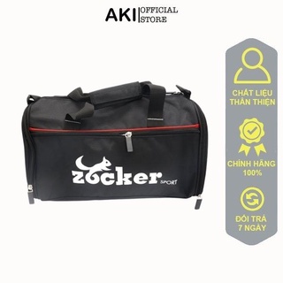 Túi trống thể thao tập gym Zocker Đen, phụ kiện balo đá bóng unisex thời trang chính hãng cao cấp - thumbnail