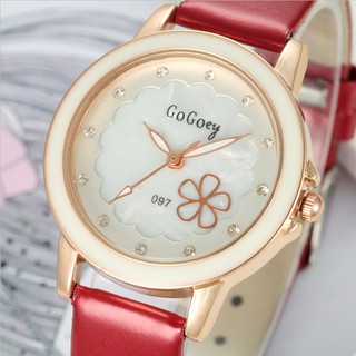 Đồng hồ nữ dây da gogoey dây da đẹp cực bền