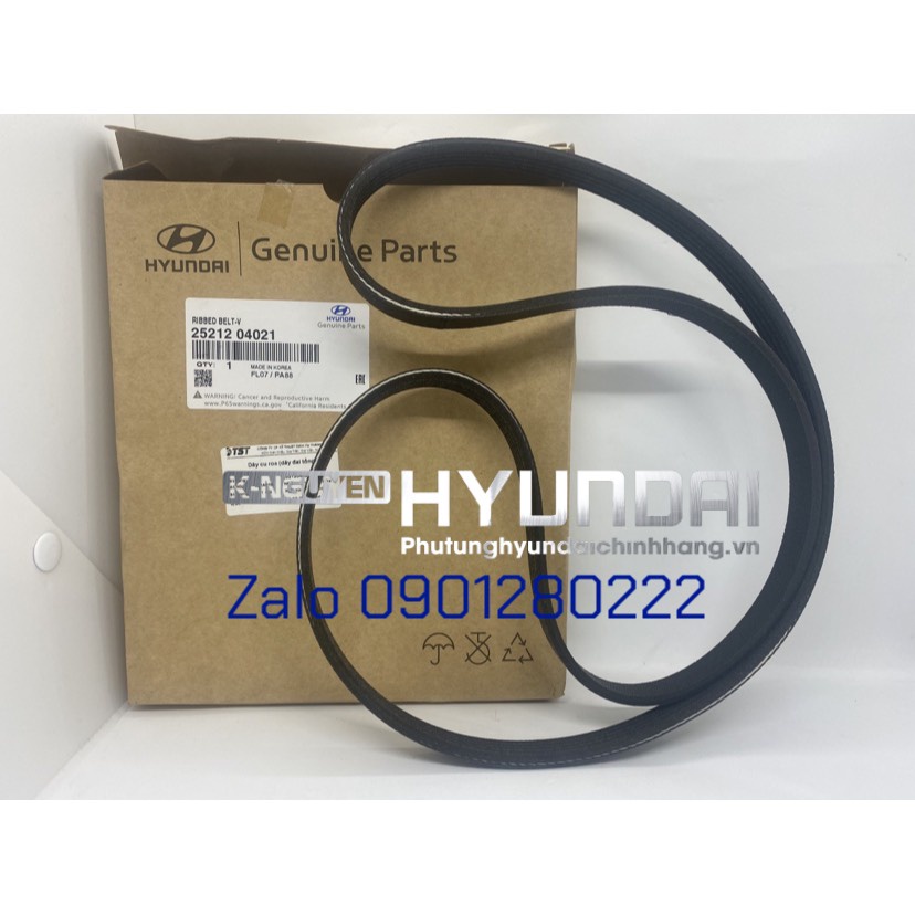 Dây curoa tổng, dây đai tổng xe Hyundai Grand I10  số sàn, số tự động