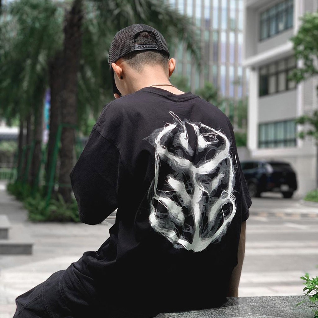 [SALE OFF] Áo Phông Form Rộng SWE Cube Smoke Uniex Nam Nữ - Áo thun SWE Khói Tay Lỡ - Leevin Store