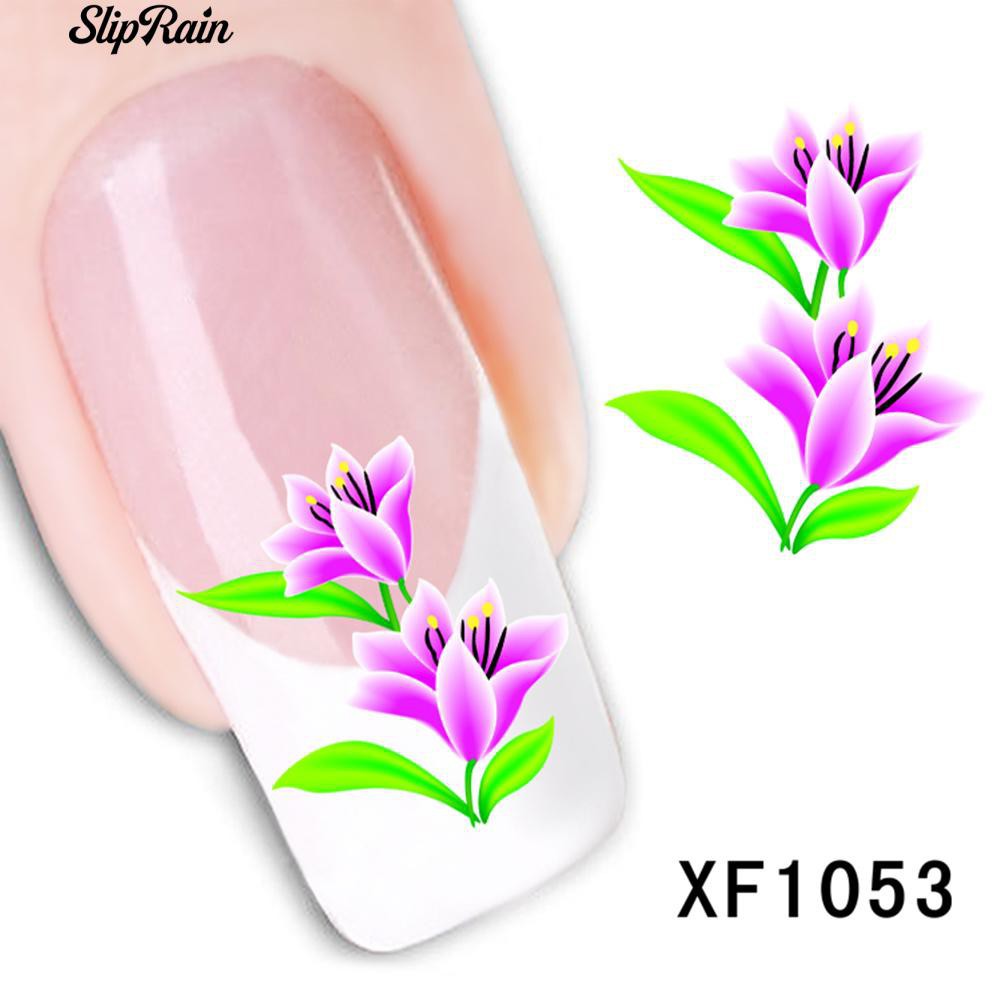 Miếng dán trang trí móng hình hoa xinh xắn nhiều kiểu lựa chọn