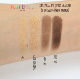 Bảng phấn mắt PONY EFFECT 4 màu