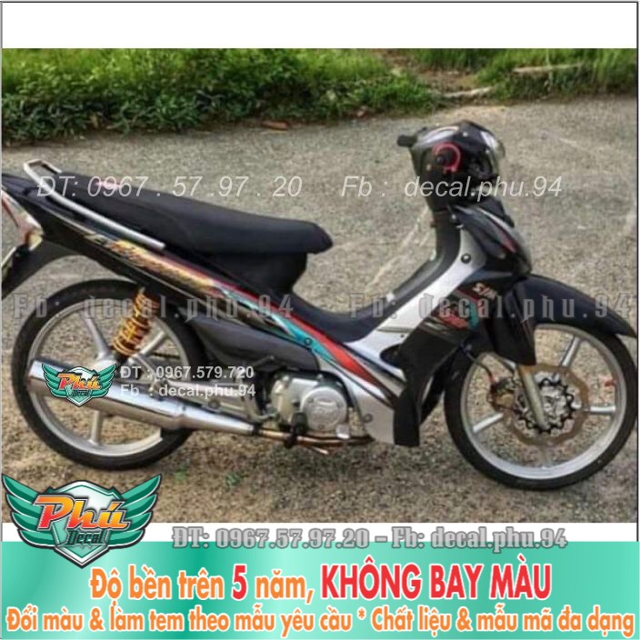 Tem rời Elegant đen bạc chỉ (X) -1