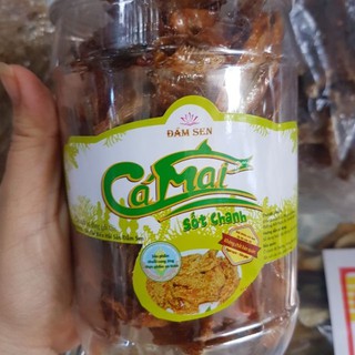 CÁ MAI SỐT CHANH 💚 CÁ MAI TẨM MÈ hộp 200gr