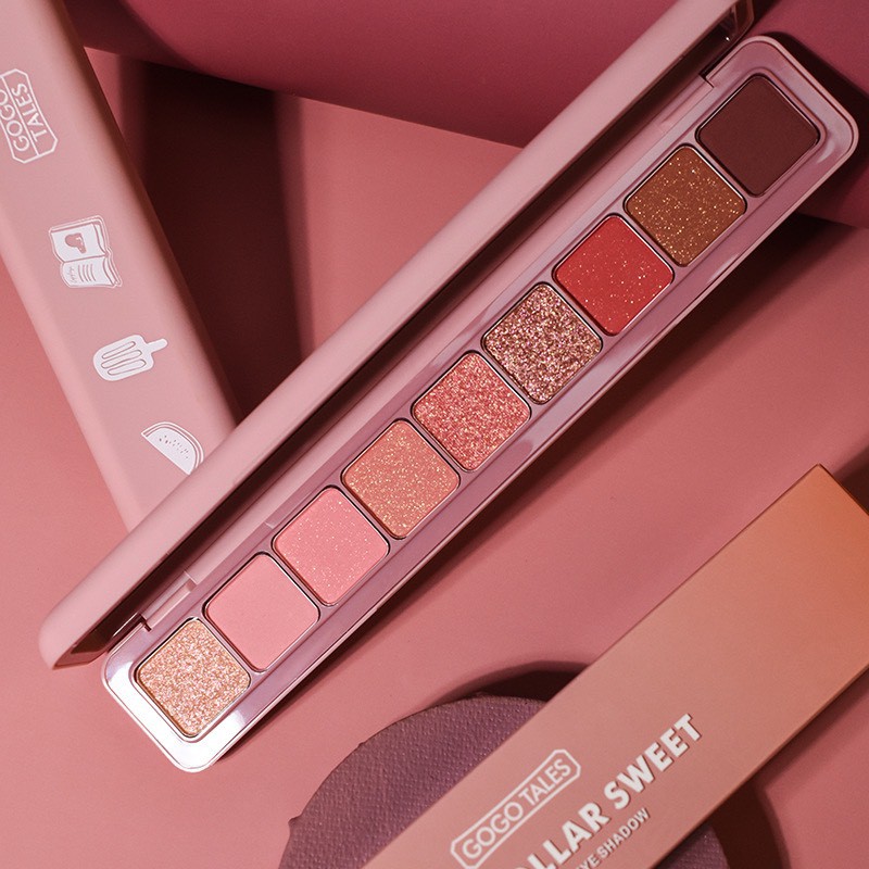Bảng Phấn Mắt 9 Màu GOGO TALES Nine Color Eye Shadow