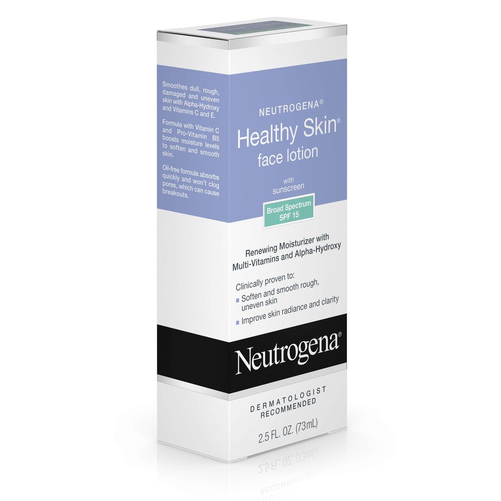 Kem Dưỡng Da Chống Nhăn Neutrogena Healthy Skin Face Lotion SPF15 (73ml) _ NTG011DD