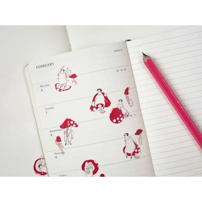 Tổng hợp chiết lẻ các mẫu washi của hãng dodolulu