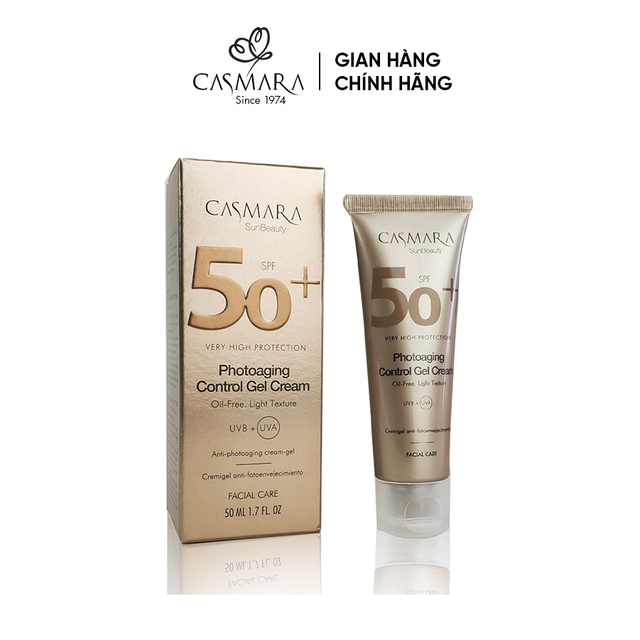 Kem Chống Nắng CASMARA Photoaging Control Gel Chống Nắng Bảo Vệ Da SPF50+ 50ml