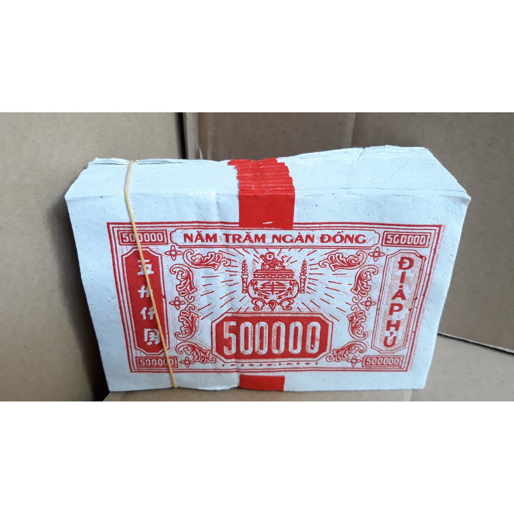 Tiền Giấy Địa Phủ [xấp 10 tép] - Hàng Mã Thiên Lộc