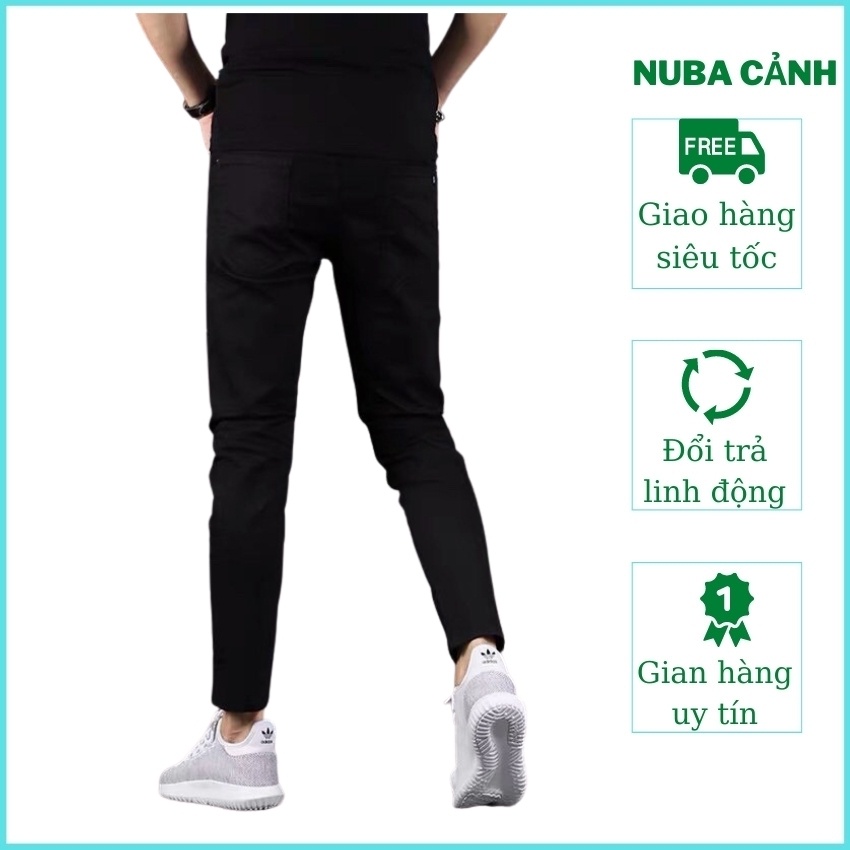 Quần jean nam cao cấp đẹp giá rẻ giống hình giống mẫu,quần bò NUBA 20 | BigBuy360 - bigbuy360.vn