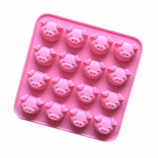 Khuôn silicon mặt heo