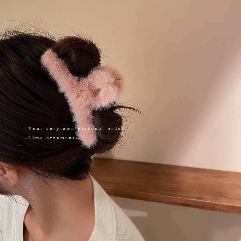 Con cua kẹp tóc dễ thương hàn quốc sang trọng kẹp tóc cô gái ngọt ngào