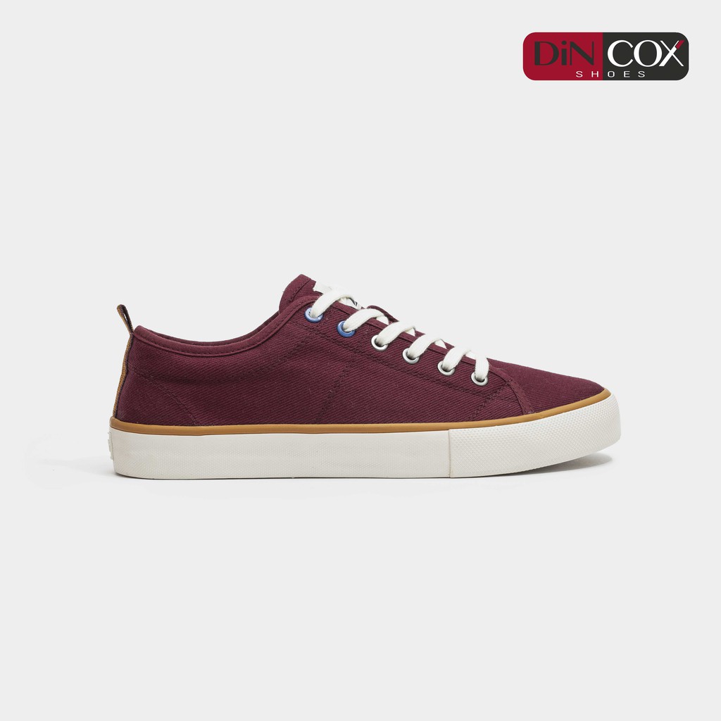 [Giày Việt Chính Hãng] Giày Vải Trắng Nam Cox Shoes C40 White/Red/Black