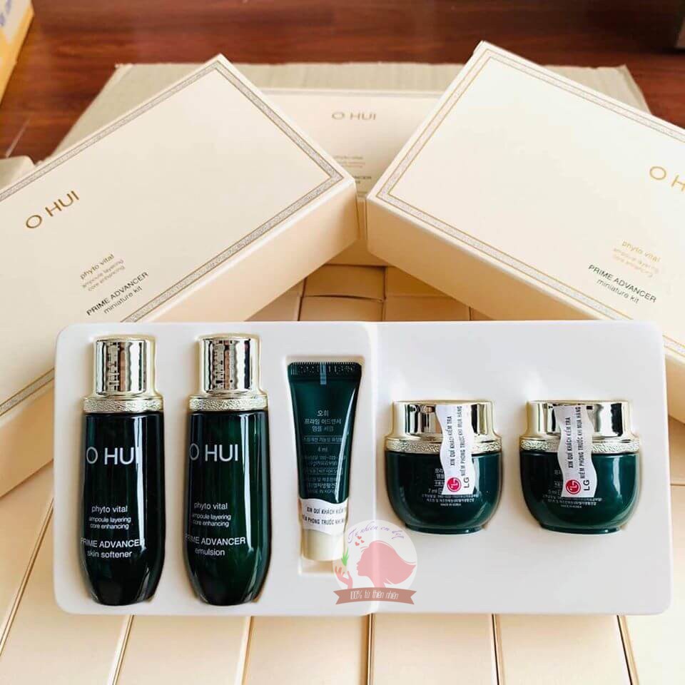 BỘ DƯỠNG DA CAO CẤP OHUI PRIME ADVANCER SET 5