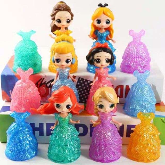 Búp bê disney thay váy siêu xinh