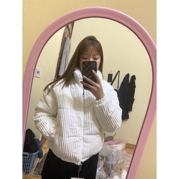 [ Ảnh thật ]  Áo phao nhung Quảng Châu cao cấp hàng có sẵn - AK01 | BigBuy360 - bigbuy360.vn