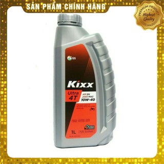 [HÀNG CHÍNH HÃNG] Nhớt Kixx Ultra 4T Fully Synthetic 10W40 - 1L nhớt tổng hợp