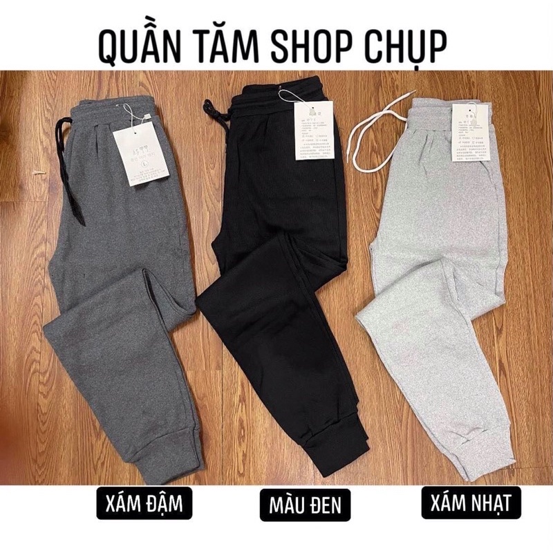 Quần jogger nỉ tăm