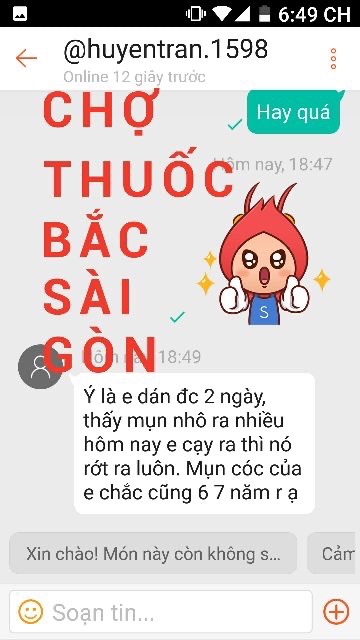 Sỉ 100 Hộp Dán Mụn Cóc Tím - hộp 6 miếng