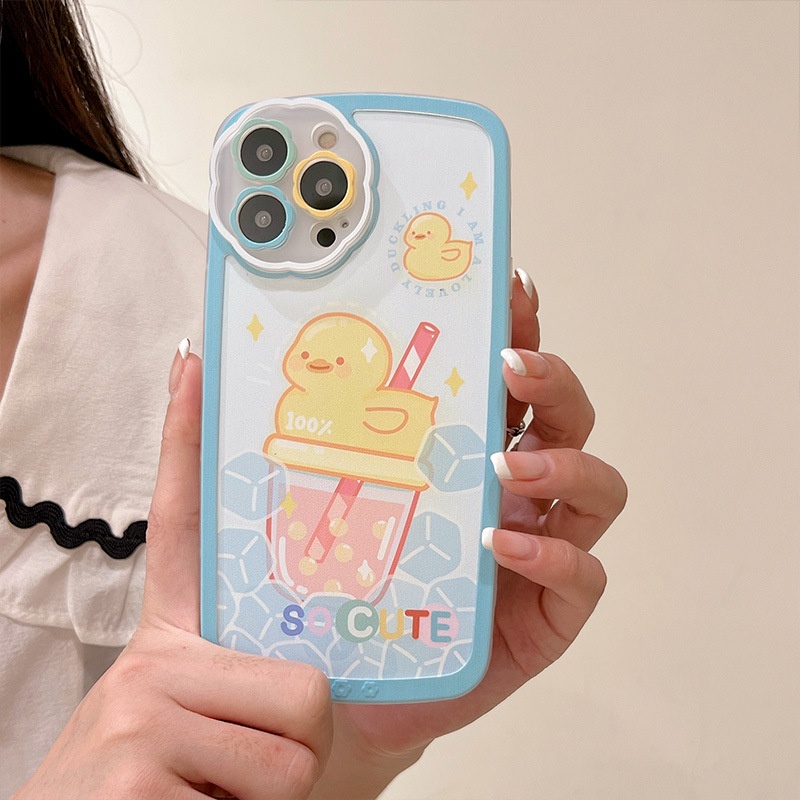 Ốp Lưng iPhone Ốp Điện Thoại Họa Tiết Hoa Hoạt Hình Cho iPhone13Pro 11 / 12Pro xrxs 78p / xs