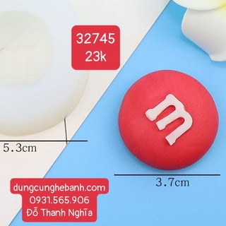 Khuôn Silicone bánh kẹo viên kẹo m