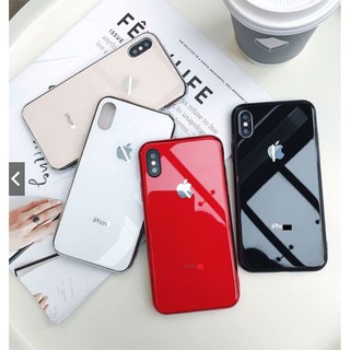 [MUA 1 TẶNG 1] ỐP LƯNG KÍNH CƯỜNG LỰC VIỀN MÀU TĨNH ĐIỆN CHO IPHONE TỪ 6 ĐẾN XSMAX - TẶNG 1 DÂY TREO ĐIỆN THOẠI CUTE