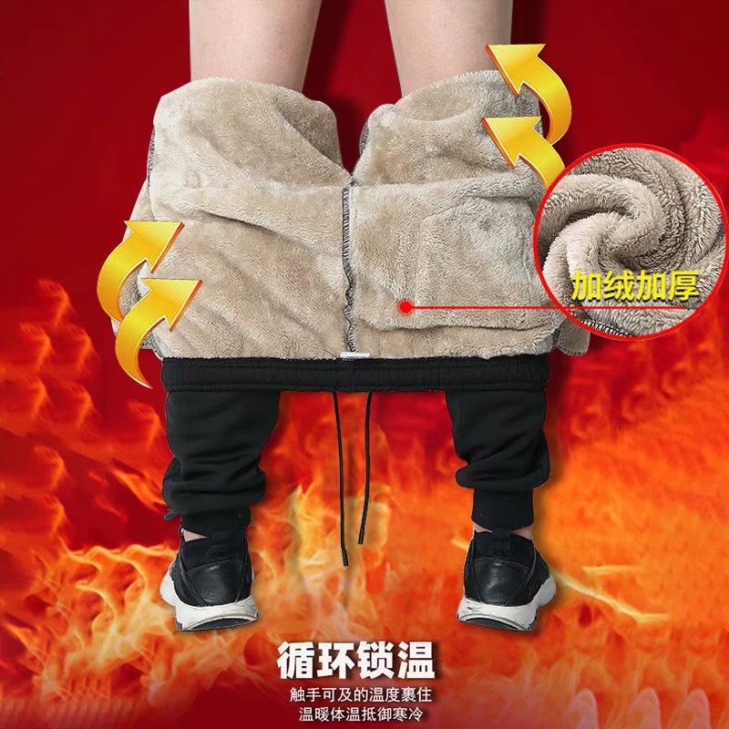 QUẦN JOGGER NAM LÓT LÔNG DÀY BẤT CHẤP ĐẠI HÀN