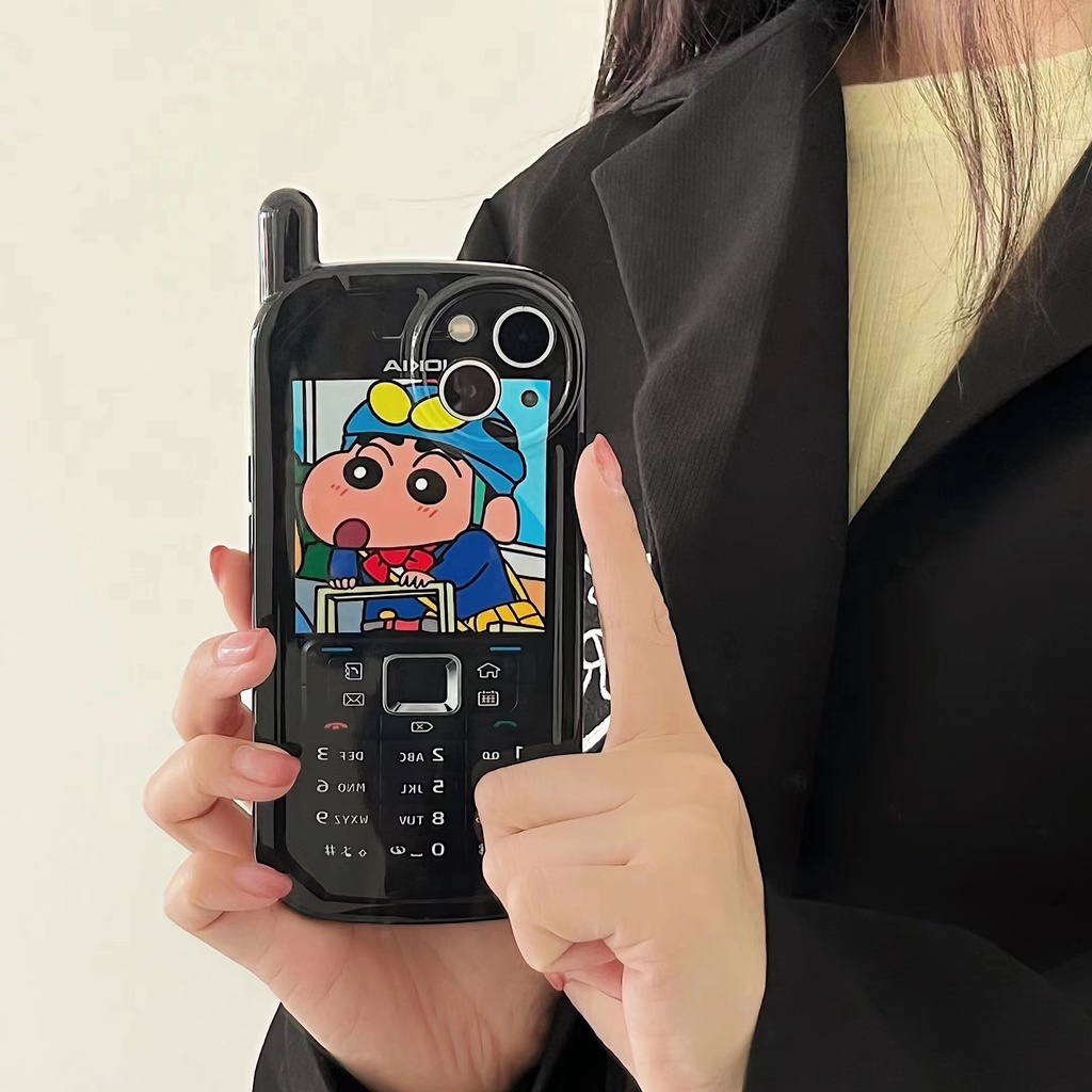 Ốp Điện Thoại Phong Cách Retro Cho iPhone X XS XR 11 11ProMax 12ProMax 12Pro 12 13 13ProMax