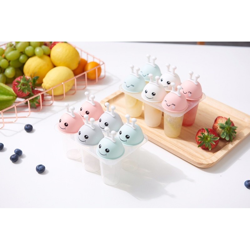 Khuôn làm kem hoạt hình tiện lợi