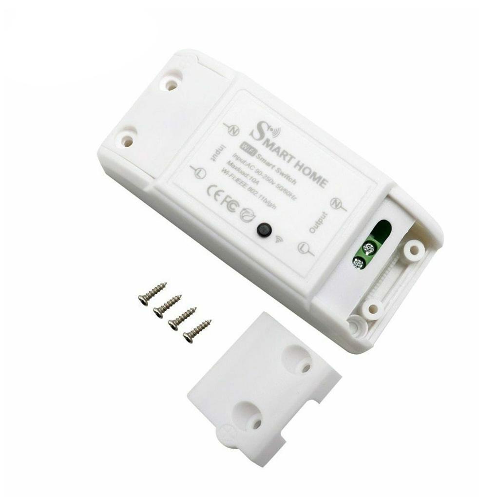 Công Tắc Bằng Nhựa Thông Minh 2 4Ghz WiFi Điều Khiển Từ Xa Tiện Dụng