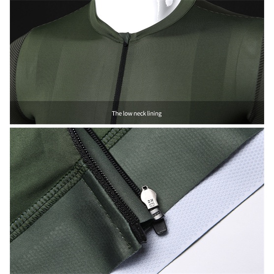 Áo dài tay đạp xe Monton Traveler Max - Xanh rêu