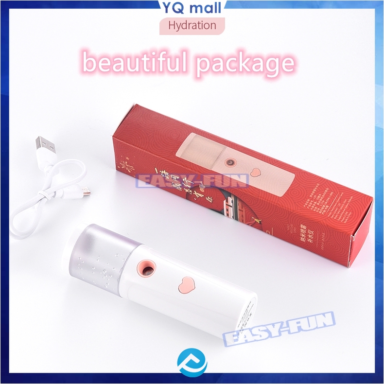 (Hàng Mới Về) Máy Phun Sương Nano Mini Dưỡng Ẩm Da Mặt 30ml / Máy Phun Sương Xông Hơi Mặt  Mini Cầm Tay Hỗ Trợ Dưỡng Da Cấp Nước Tối Đa | BigBuy360 - bigbuy360.vn