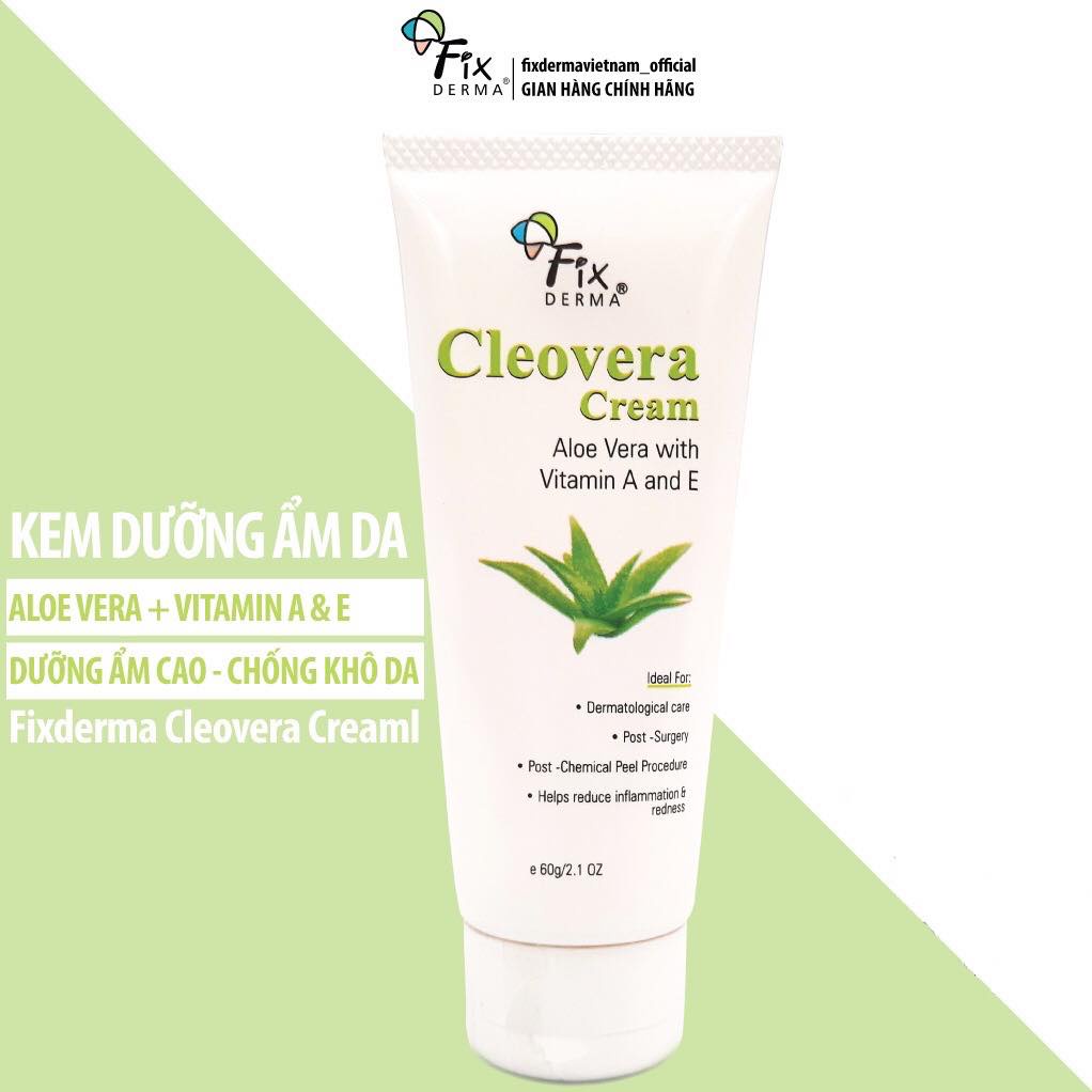 Kem Dưỡng Da Mặt Fixderma Cleovera Cream (60g)