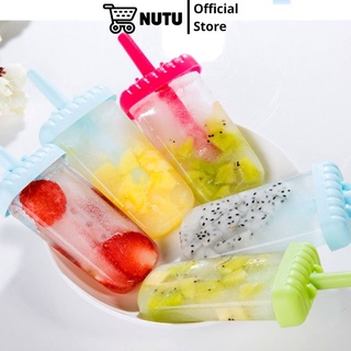 Khuôn Làm Kem 6 Ngăn Mẫu Mới Sử Dụng Được Nhiều Lần