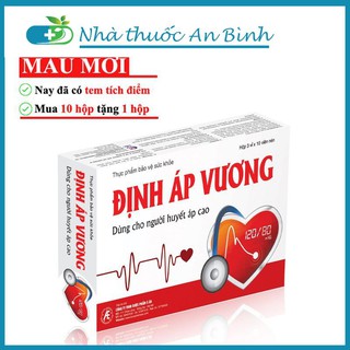 ✅ (CHÍNH HÃNG TÍCH ĐIỂM NHẬN QUÀ ) Định Áp Vương – Mua 10 Tặng 1 !!!!!