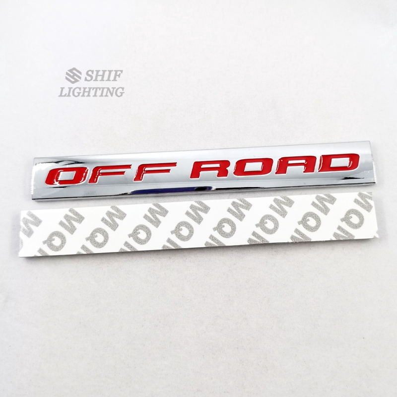 Miếng Dán Logo Off Road Trang Trí Xe Hơi
