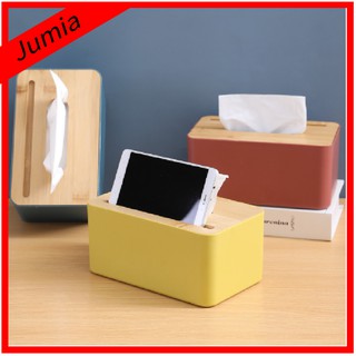 Hộp đựng giấy ăn nắp bằng tre hiện đại sang trọng hộp chứa khăn giấy để bàn