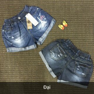 Quần jeans đùi cho bé gái