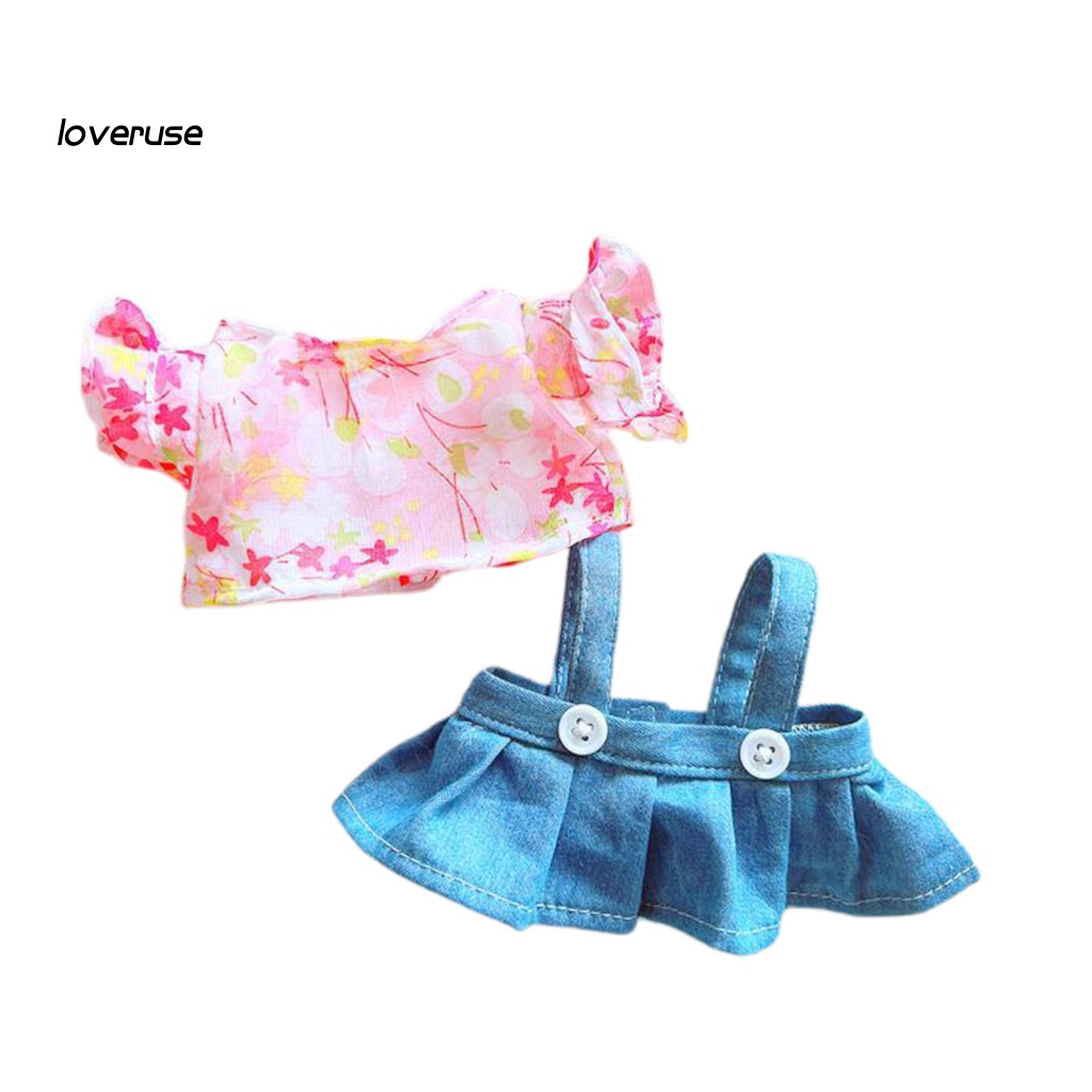 Set Đầm + Băng Đô Thời Trang Cho Búp Bê