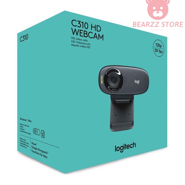[Mã 1511ELSALE hoàn 7% đơn 300K] Webcam Logitech C310 HD 720P - Hàng Chính Hãng | BigBuy360 - bigbuy360.vn