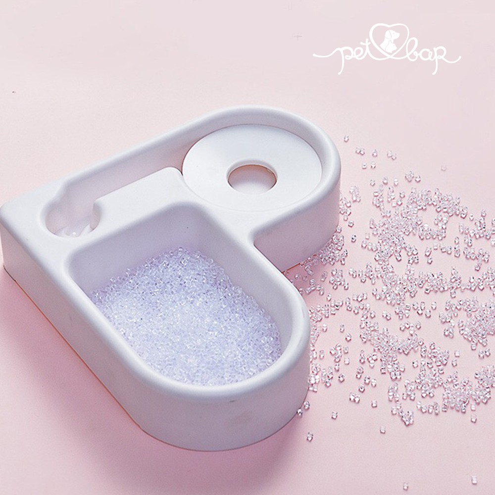Bát ăn tự động - Chén ăn kèm bình cấp nước cho thú cưng