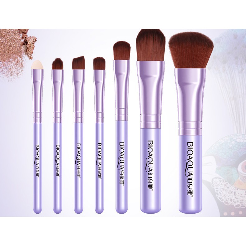 Bộ Cọ Trang Điểm 7 Chi Tiết Của Bioaqua