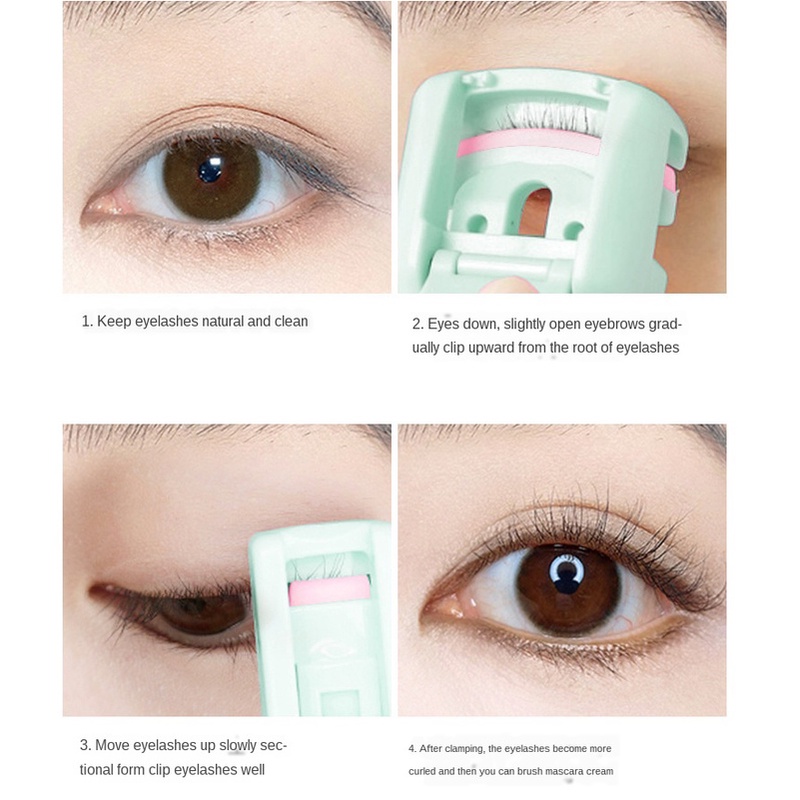 [Hàng mới về] Set dụng cụ bấm mi mini tiện dụng tùy chọn màu sắc