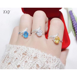 nhẫn hồ ly bạc ta đủ màu